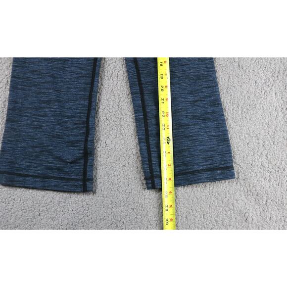 Lululemon Athletica Womens 4 Blue Gather & Crow Crop Limitless Slop Stripe Yoga - Picture 7 of 8